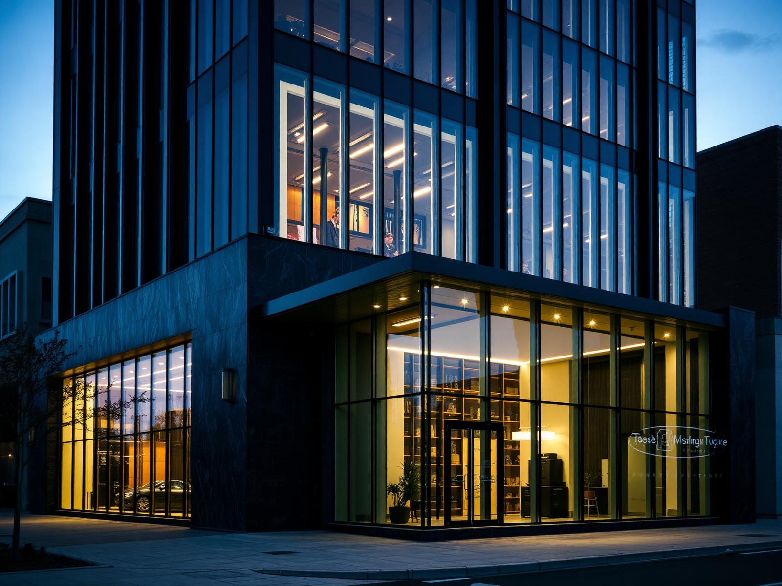 Azure Headquarters — Corporate office, 84,000 sq ft by MEGA Contractor